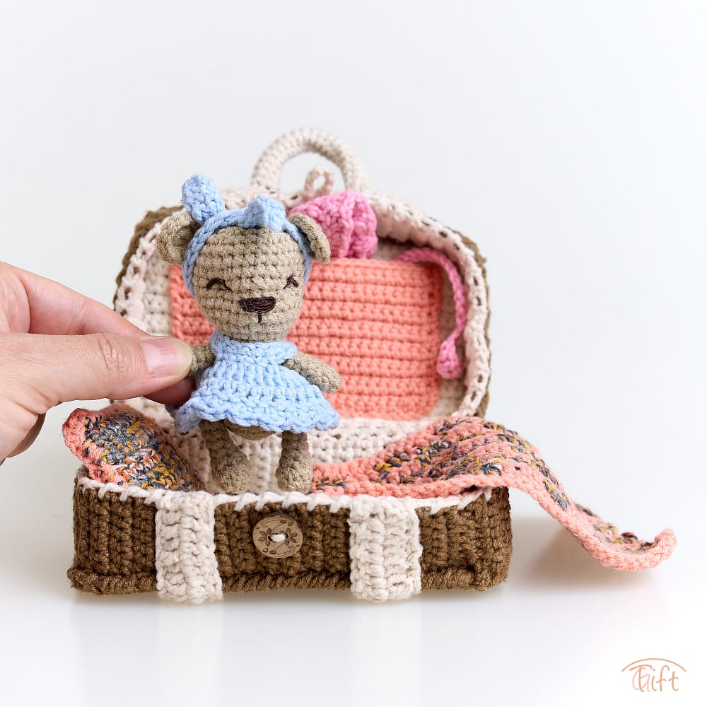 Macík Lila v kufríku – miniatúrny svet plný nežnosti
