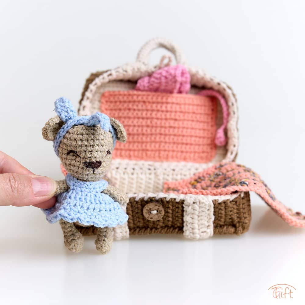 Macík Lila v kufríku – miniatúrny svet plný nežnosti