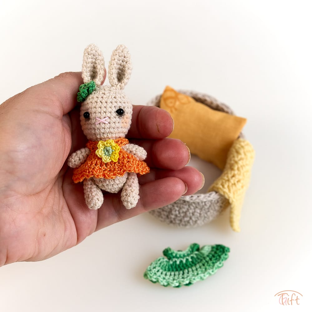 Zajačik Coco v košíku – miniatúrny svet plný nežnosti